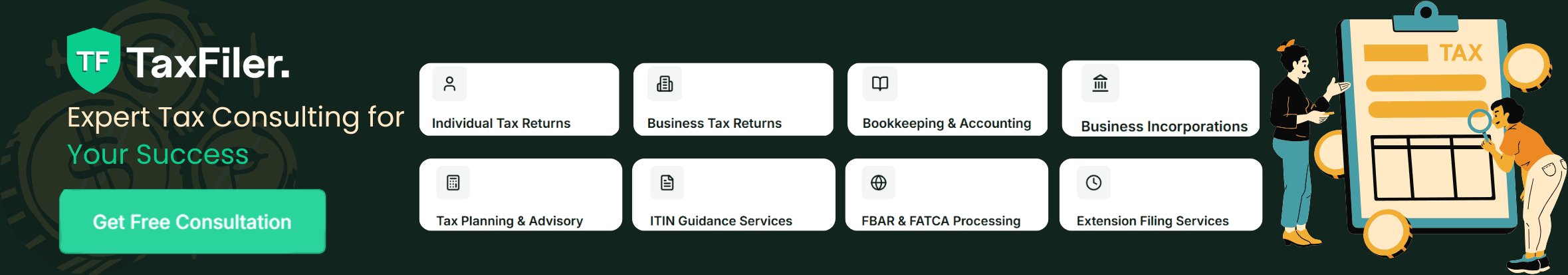 Homepage TaxFiler Banner